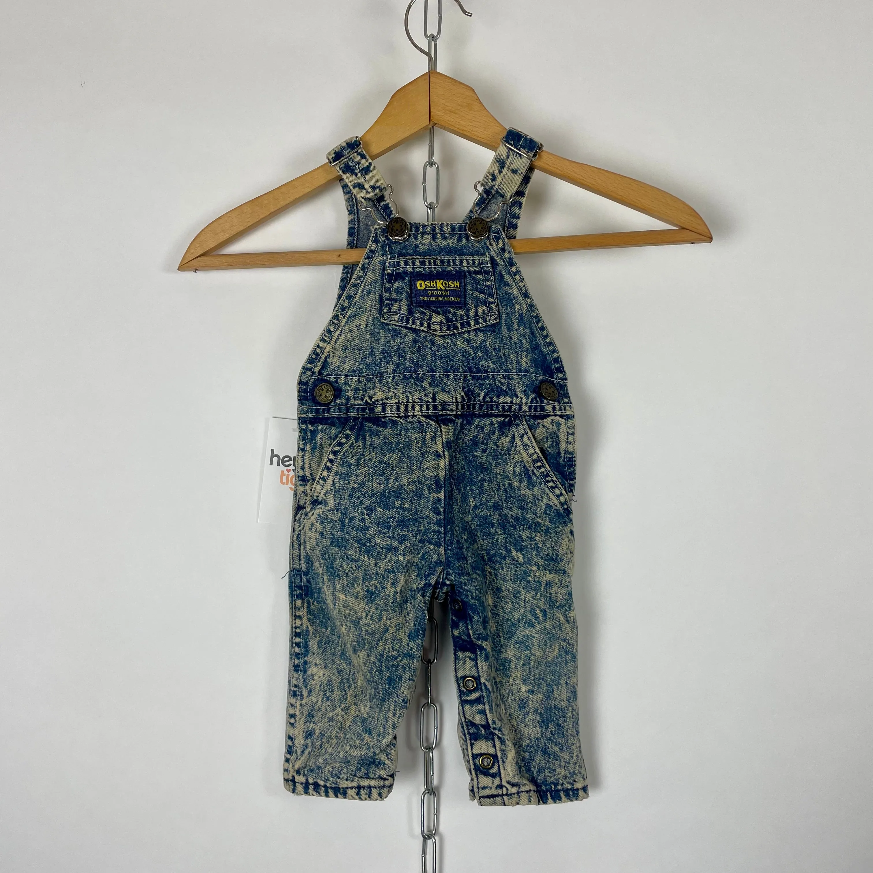1980s Osh Kosh B’gosh vestback overalls