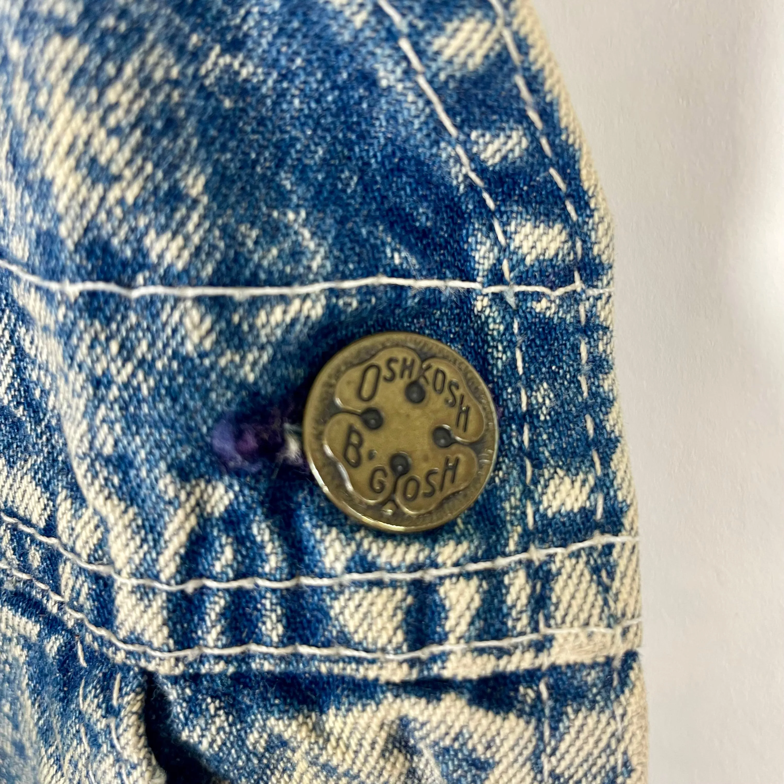 1980s Osh Kosh B’gosh vestback overalls