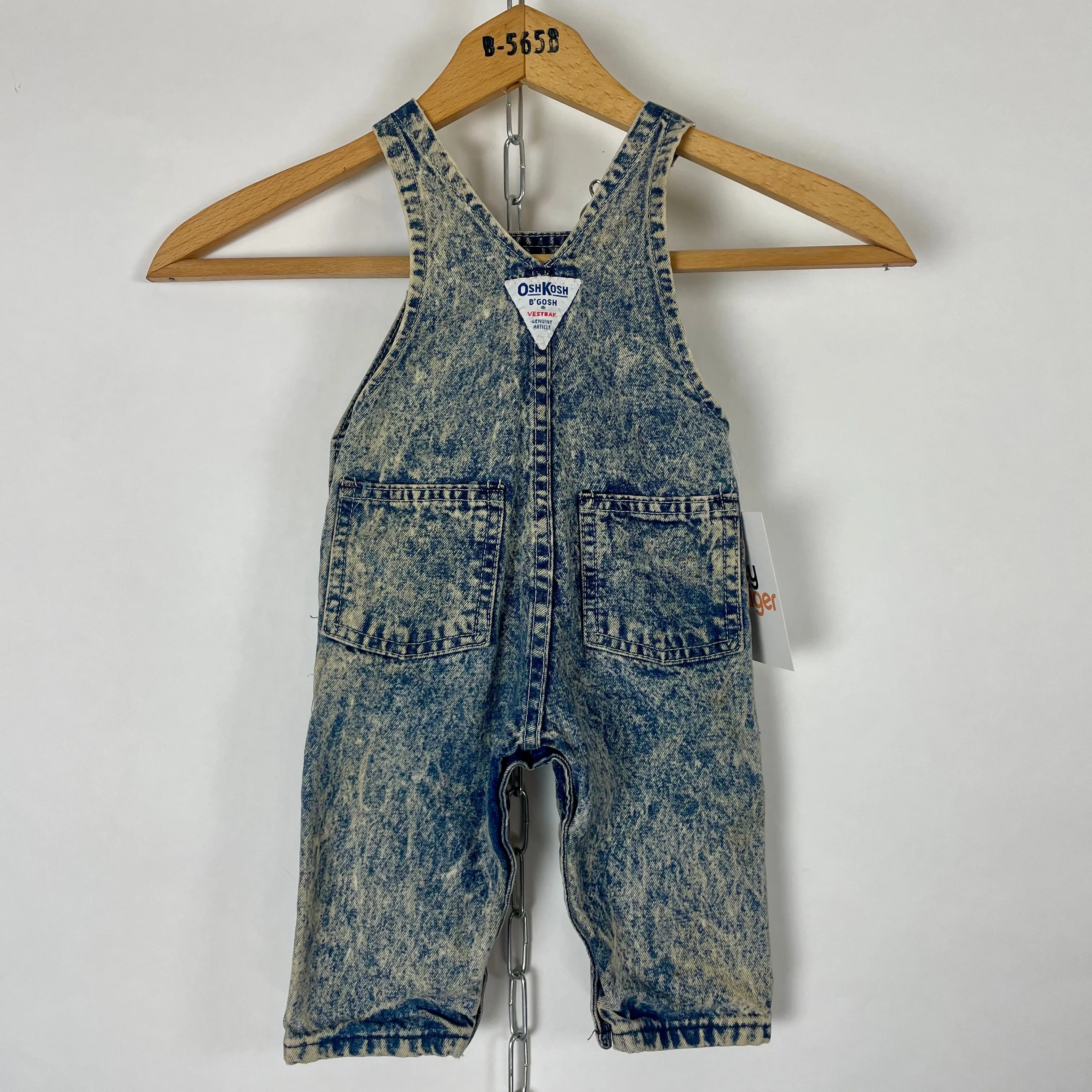 1980s Osh Kosh B’gosh vestback overalls