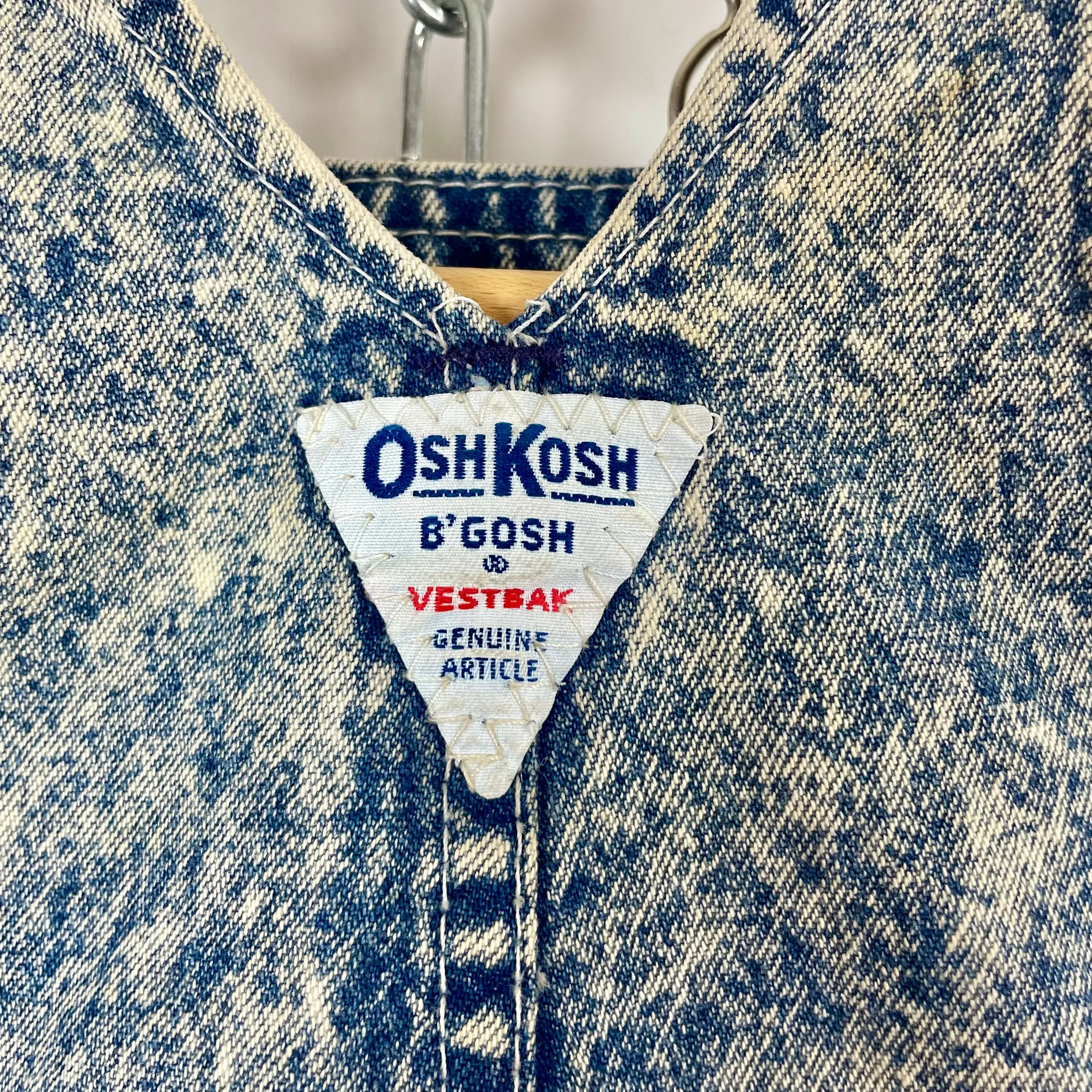 1980s Osh Kosh B’gosh vestback overalls