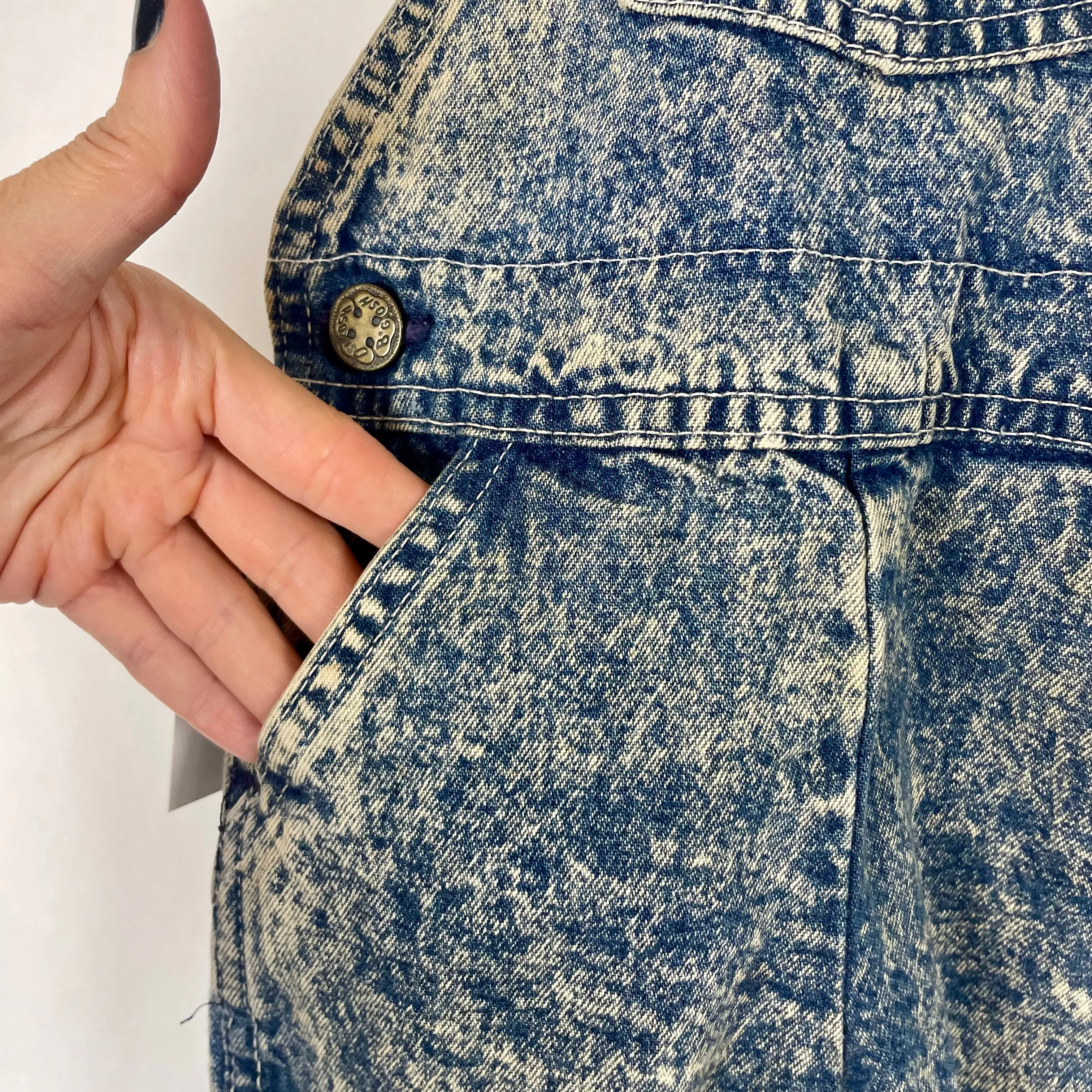 1980s Osh Kosh B’gosh vestback overalls
