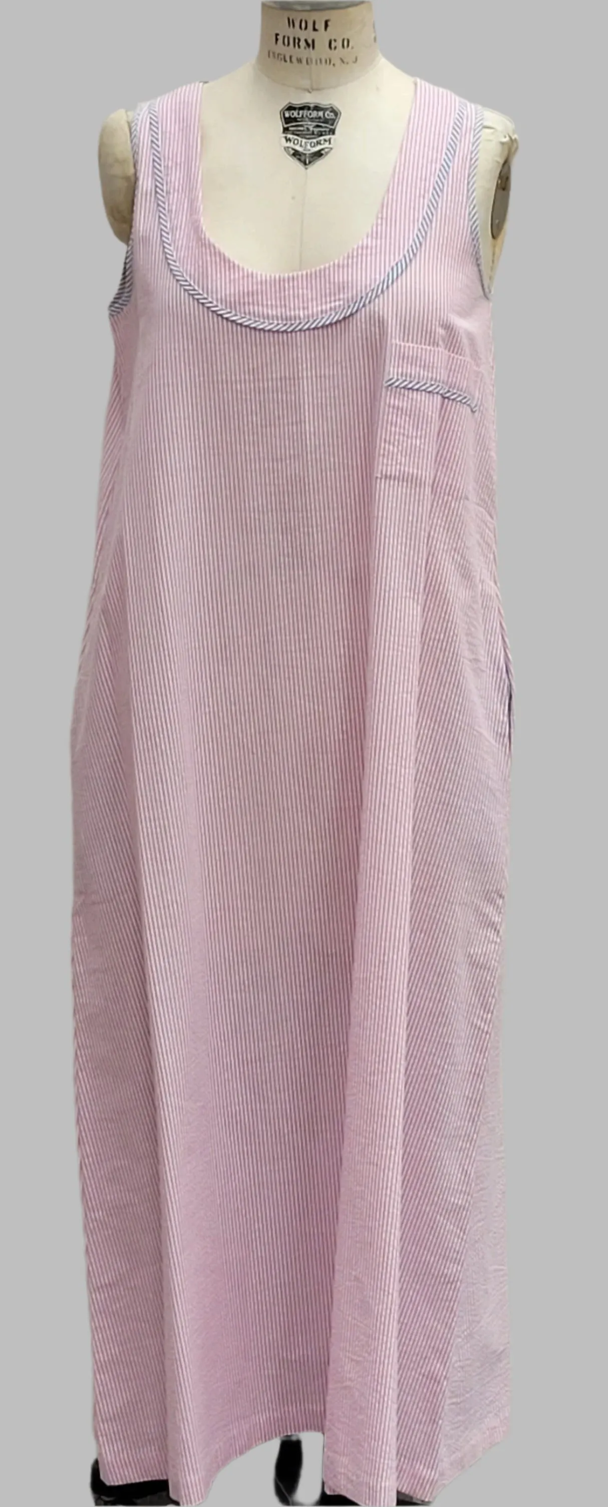 7600- Short/ 7601 Long Tank gown