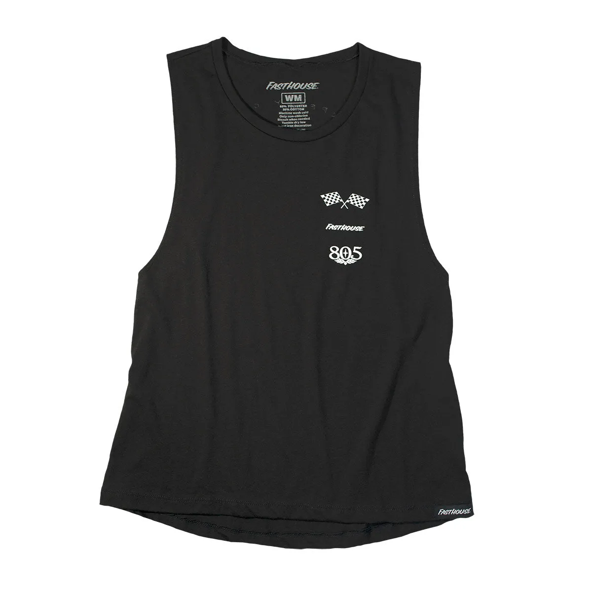 805 Prime Womens Muscle Tank - Black