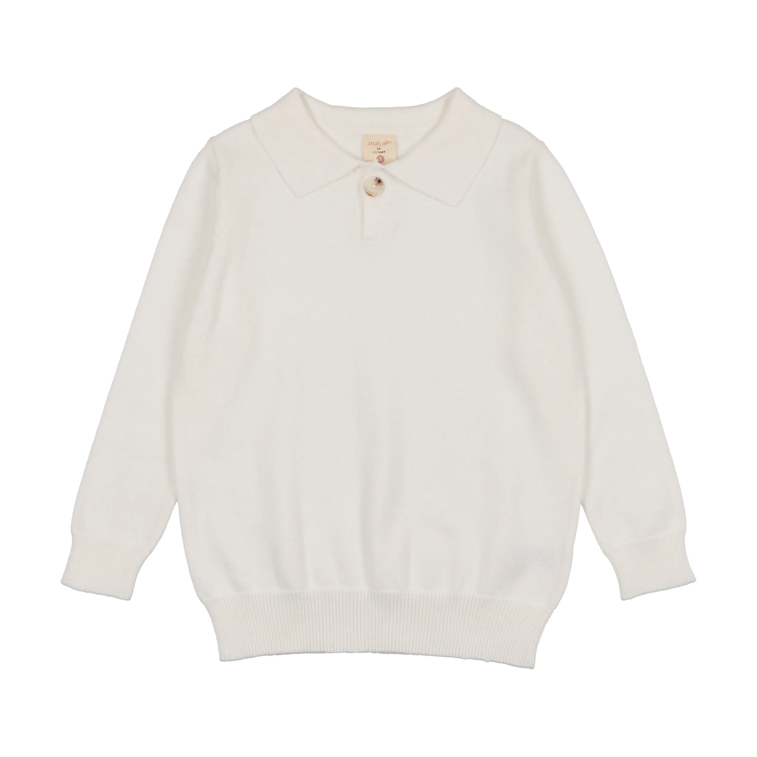 Analogie Boys Shabbos Polo - White