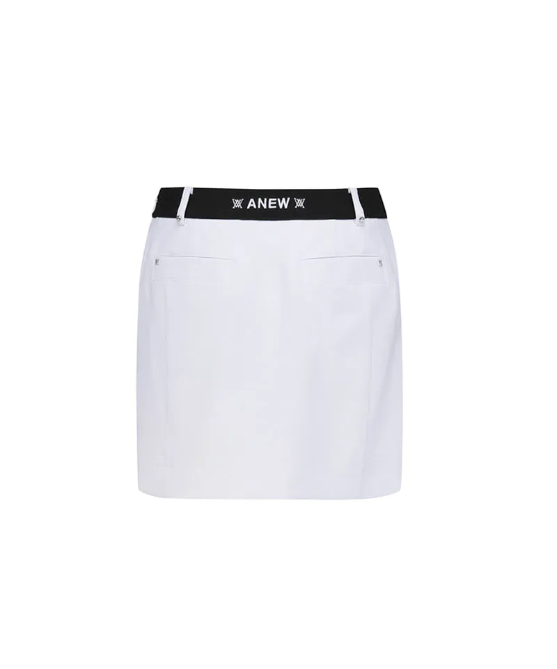 Anew Golf Women's SP Essential H Line Skirt - White