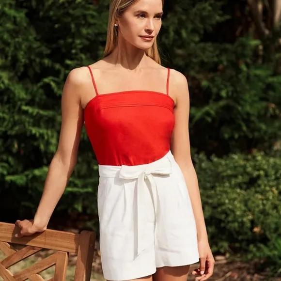 Antonio Melani Amee Linen High Rise Coordinating Shorts