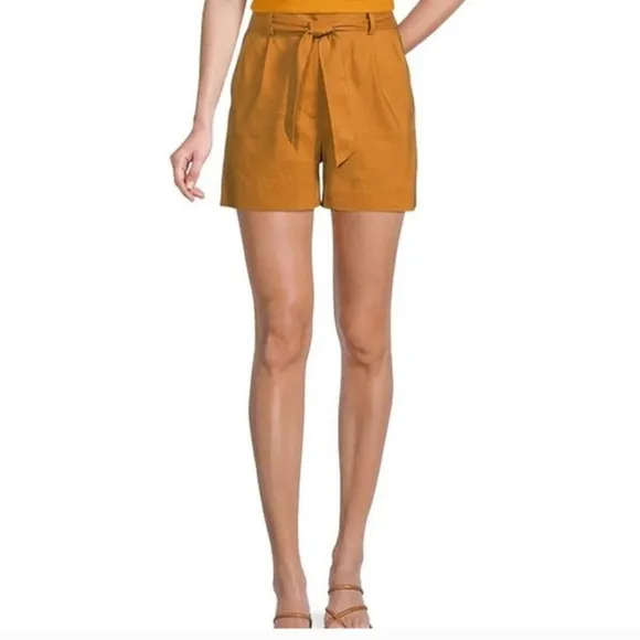Antonio Melani Amee Linen High Rise Coordinating Shorts