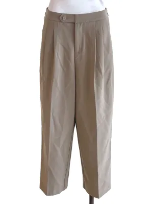 Ash Brown Pegged  Trousers