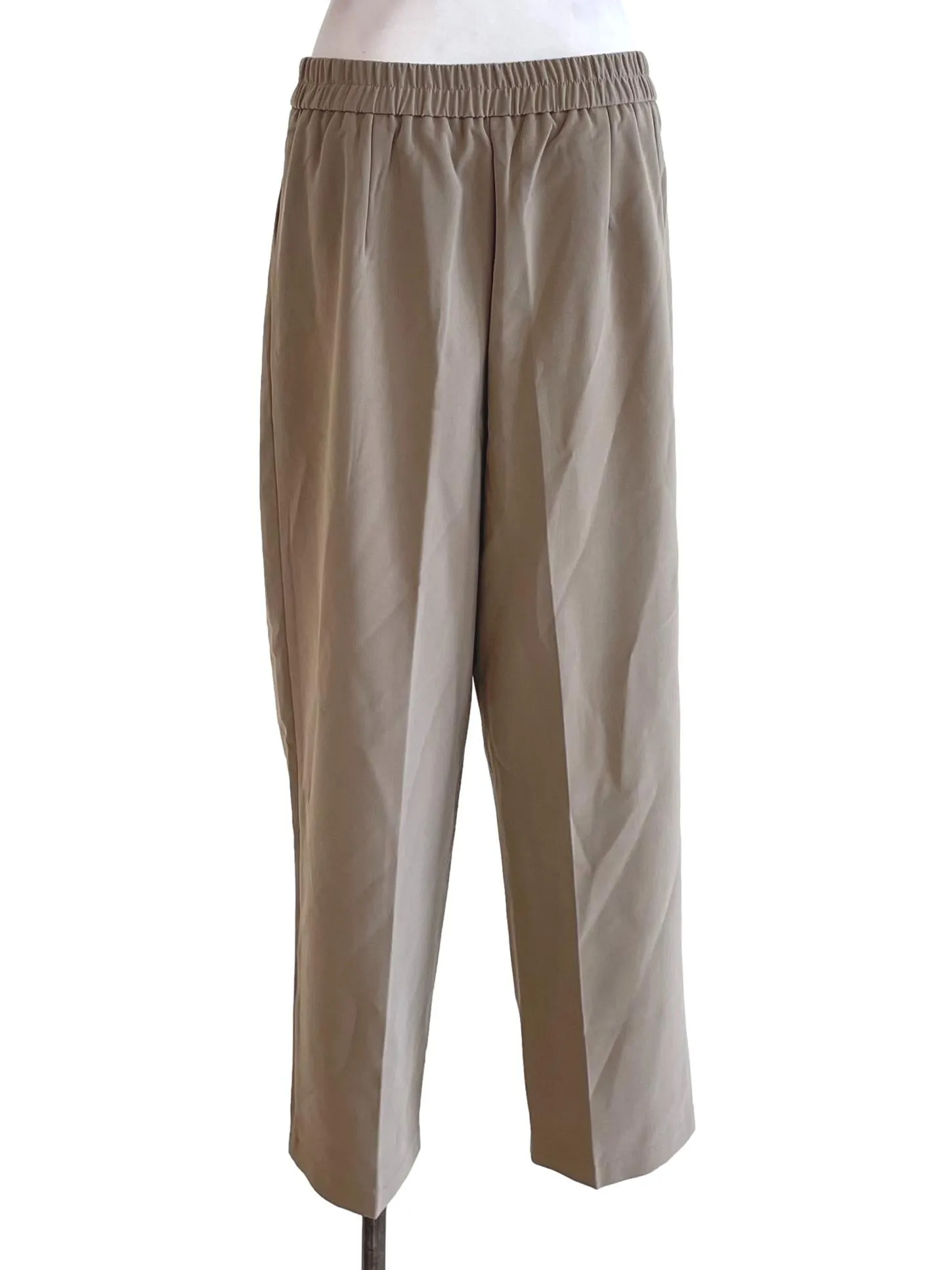 Ash Brown Pegged  Trousers
