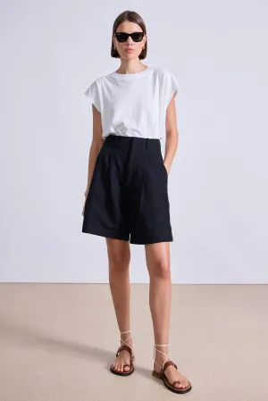 Bari Midi Short in Black