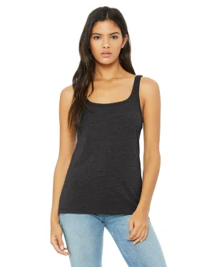 Bella Canvas Ladies Relaxed Jersey Tank | Dk Grey Hthr