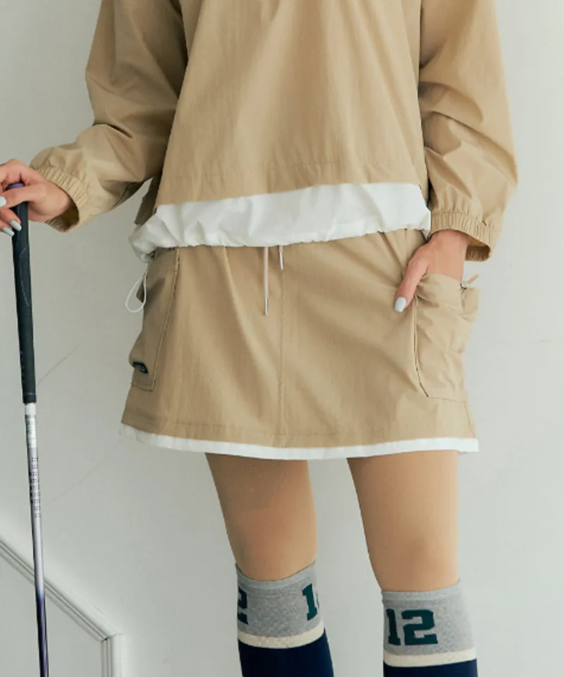 BENECIA 12 Set-Up Pocket Culottes - Beige