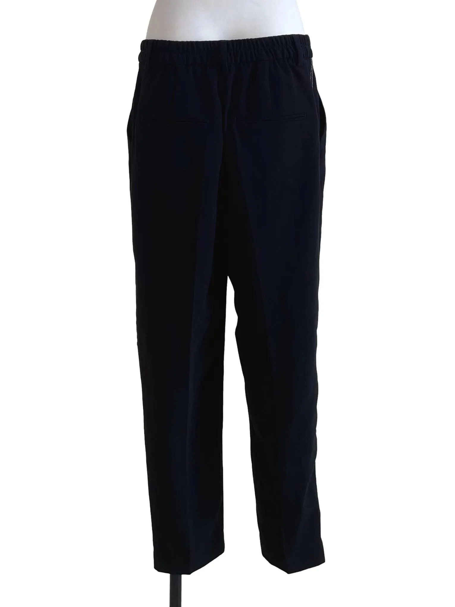 Black Plain Trousers