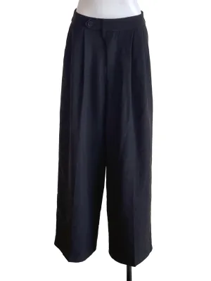 Black Pleated Formal Pants