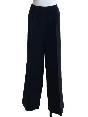 Black Pleated Formal Pants