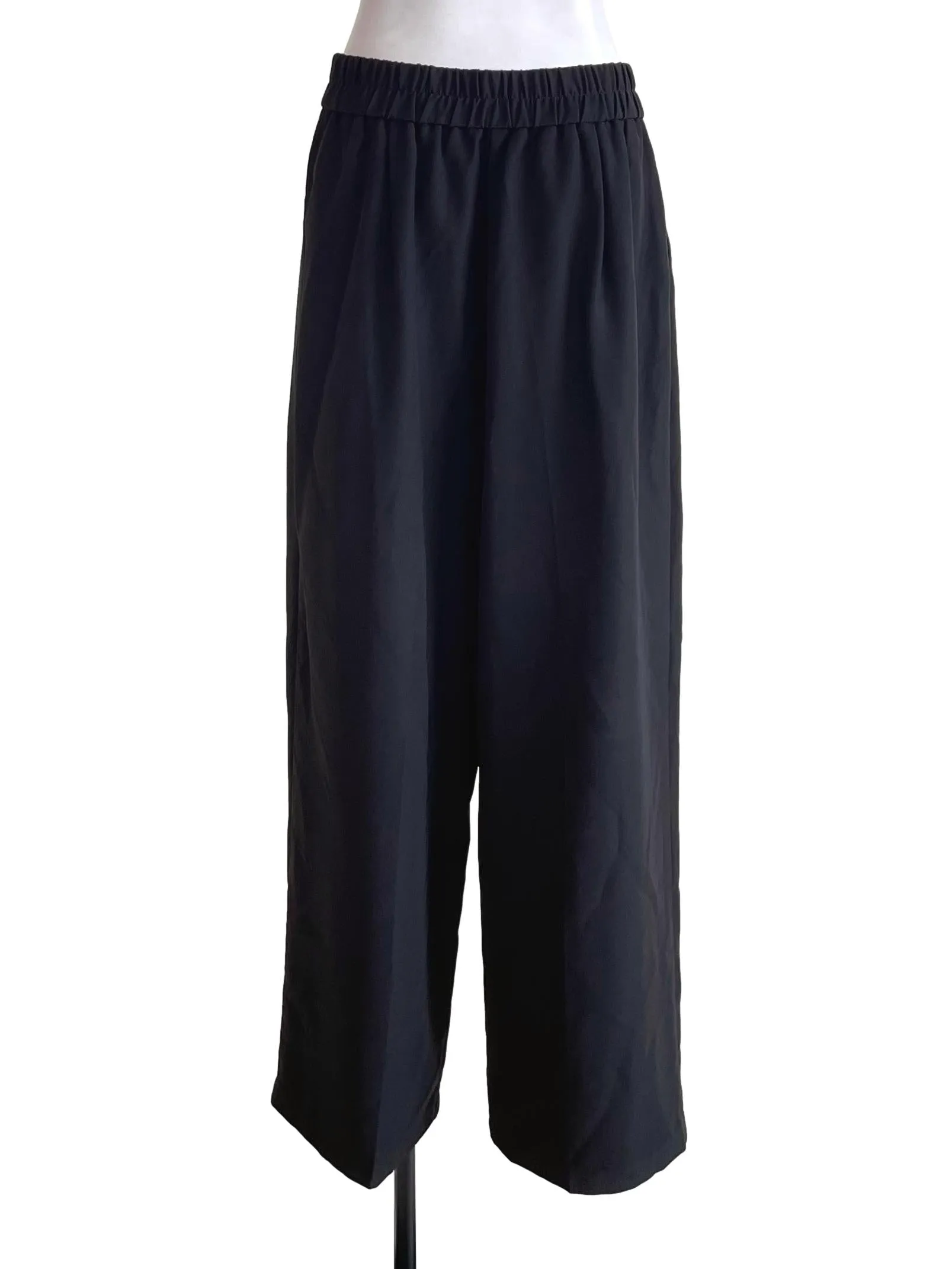 Black Pleated Formal Pants