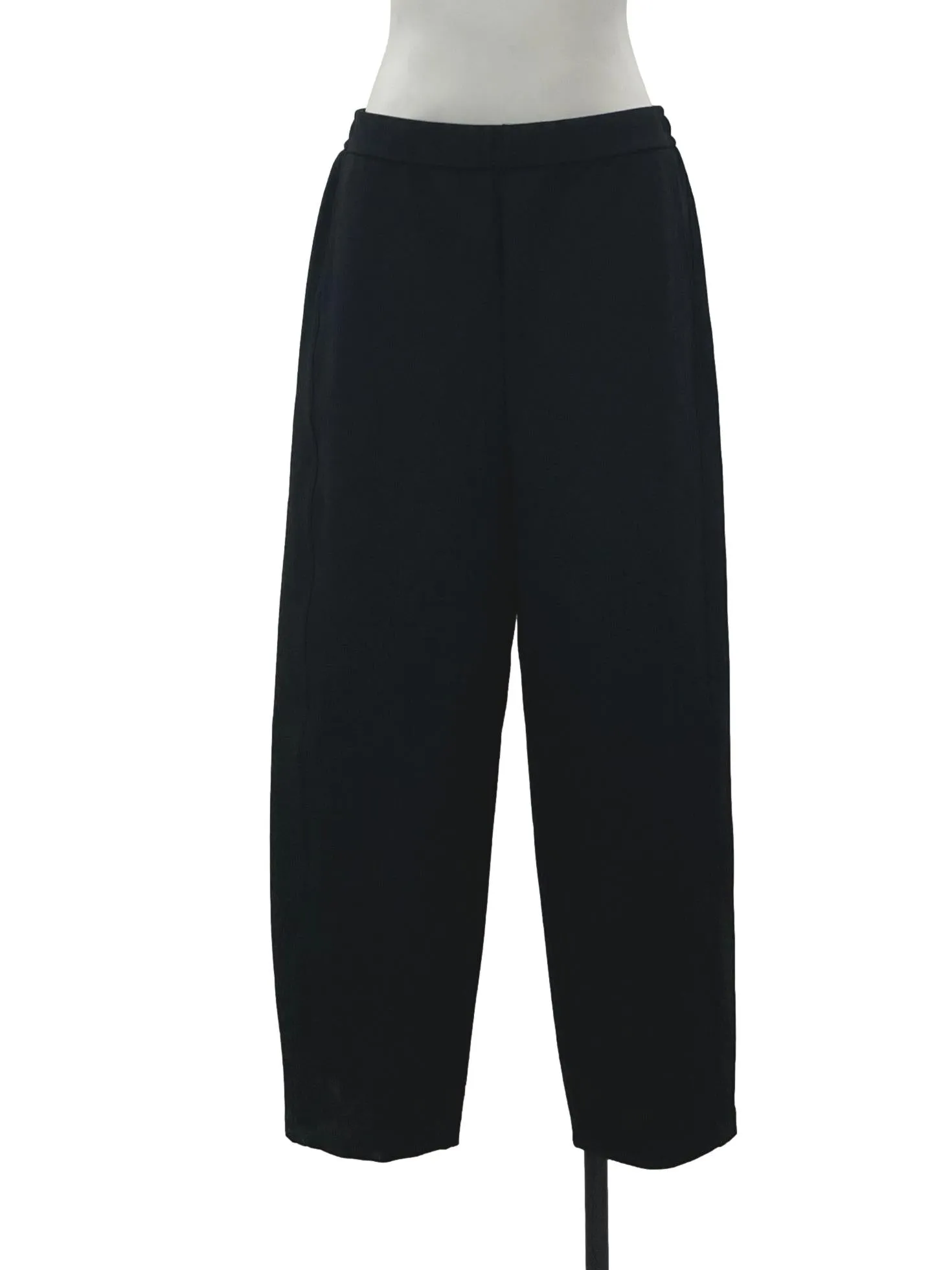 Black Straight Cut Pants