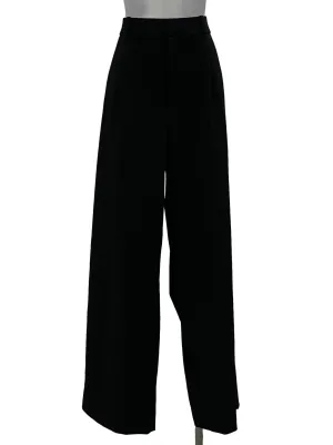 Black Straight Pants