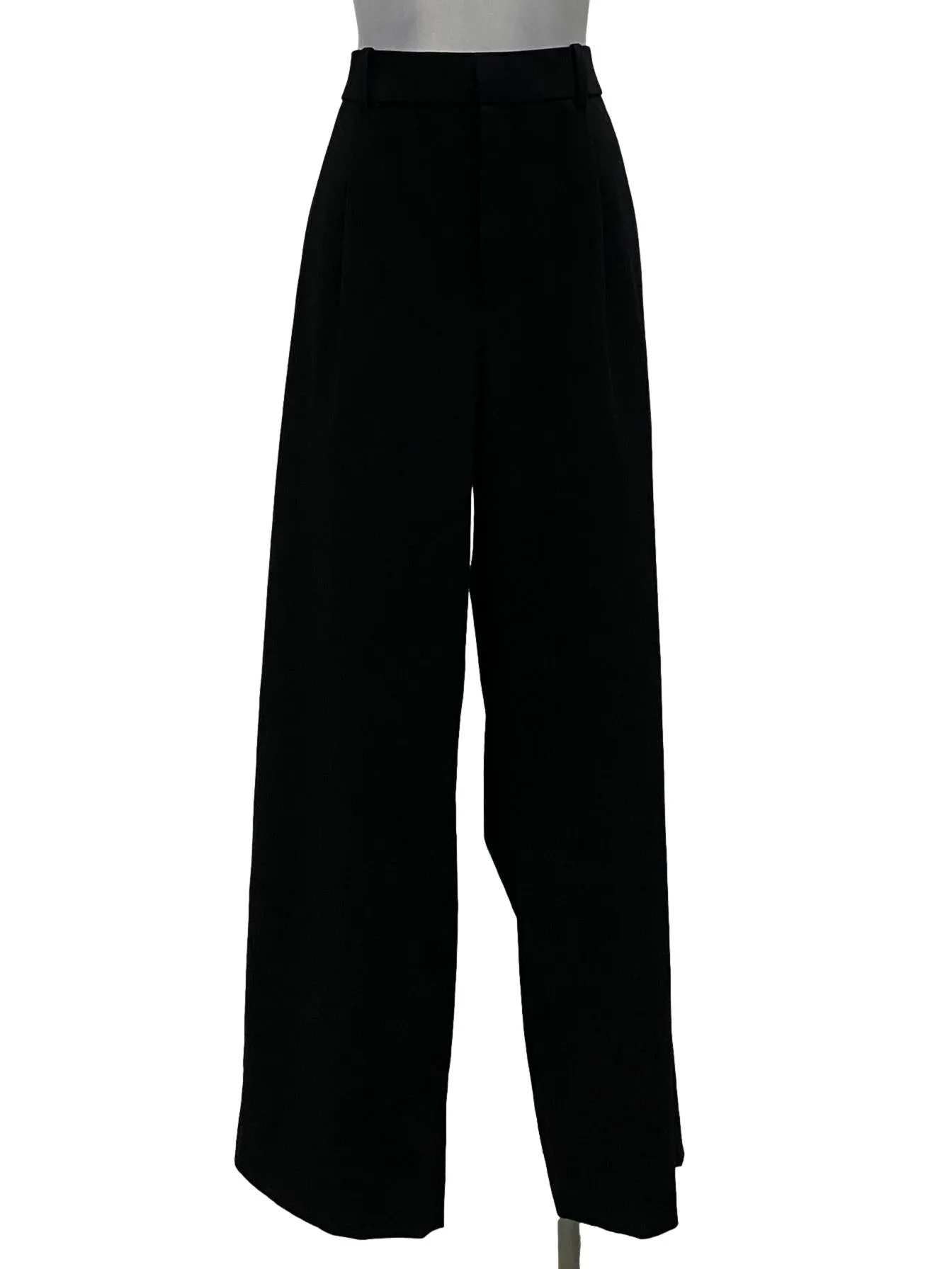 Black Straight Pants