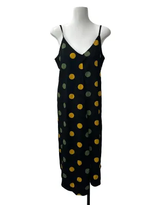 Black V Neck Cami Dress
