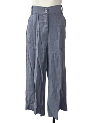 Blue Pocket Detail Trousers YHF