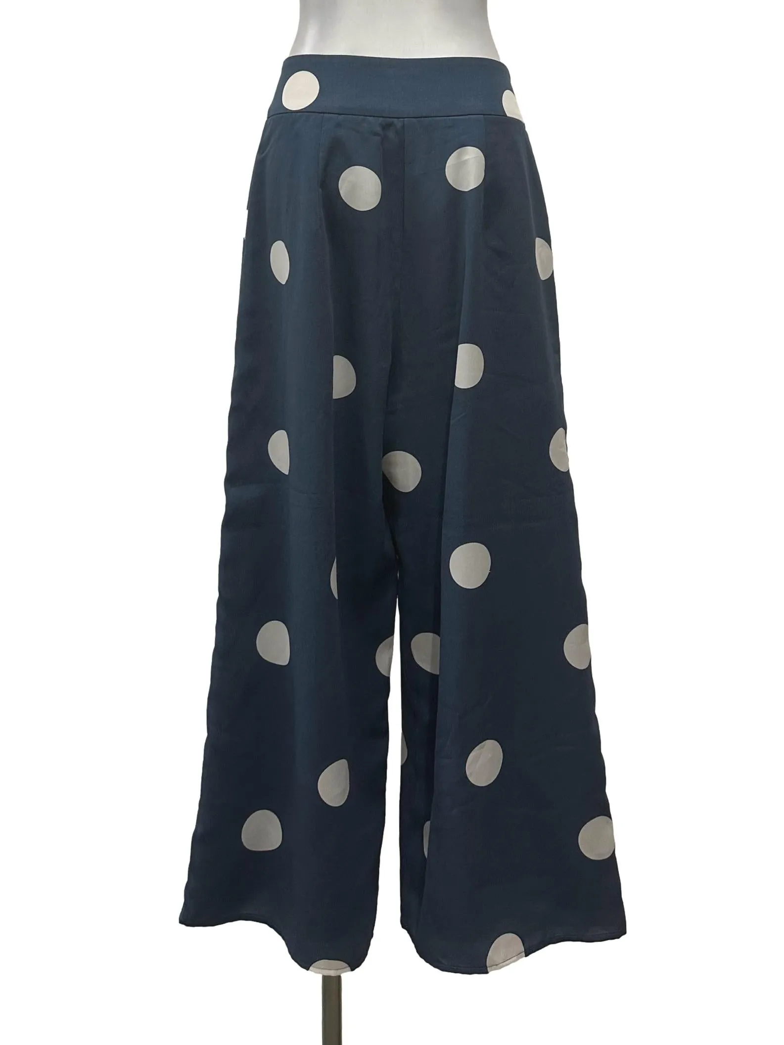 Blue Polka Dot Pants LB