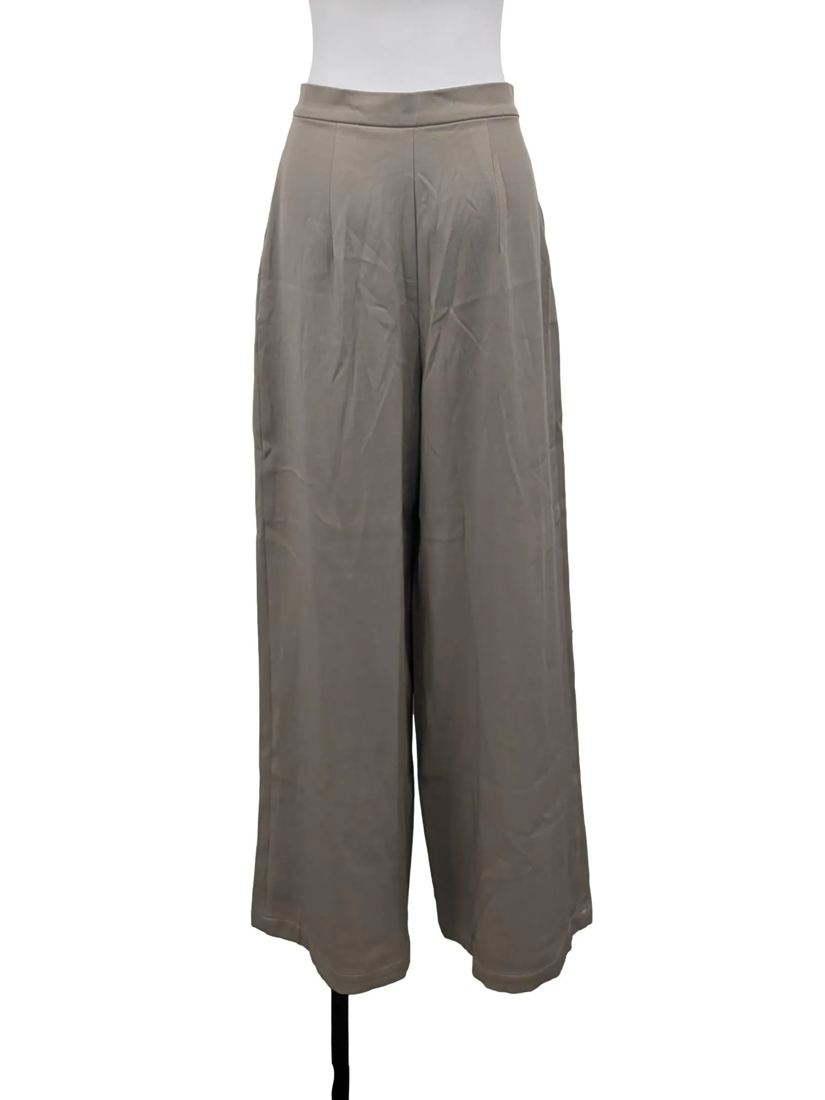 Brown Pleated Pants