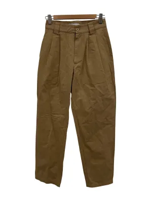 Brown Pleated Trousers
