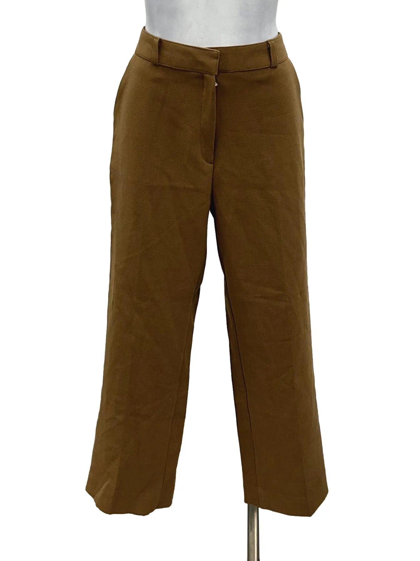 Brown Slim Leg Trousers