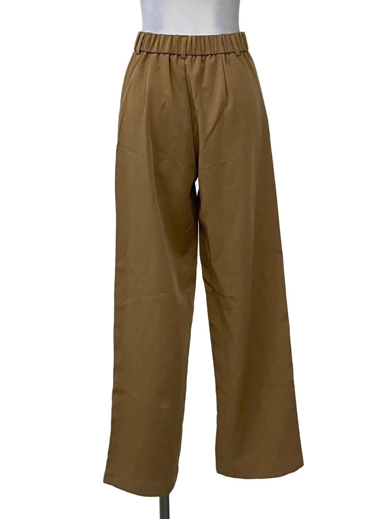 Brown Straight Pants