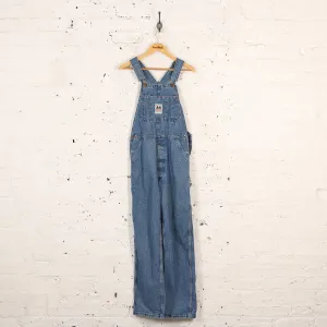 Bubba Brand Full Length Dungarees Overalls - Blue - S