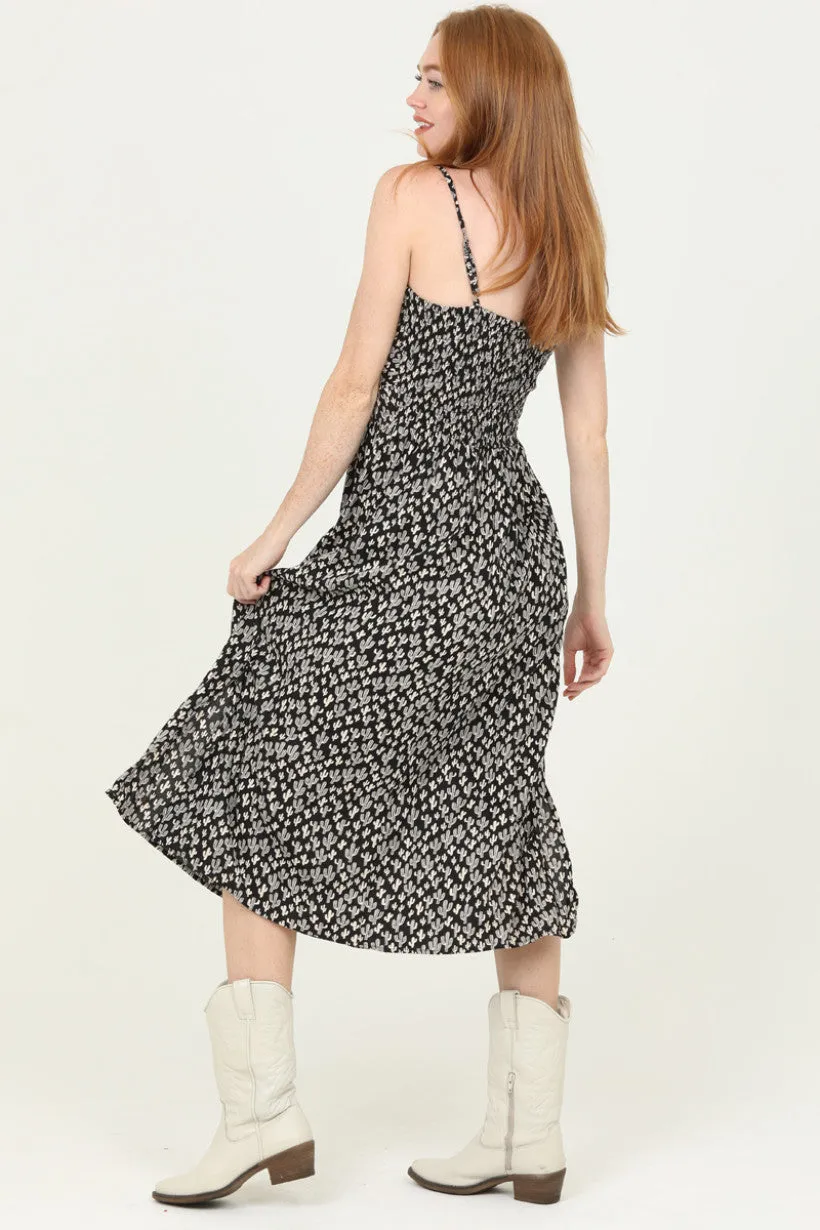 Cactus Cutie Midi Dress