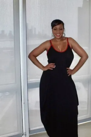 Cascade Tank Maxi Dress