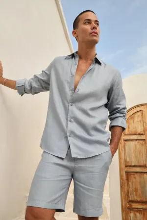 Corsica Shirt- Man (Dusk Blue)