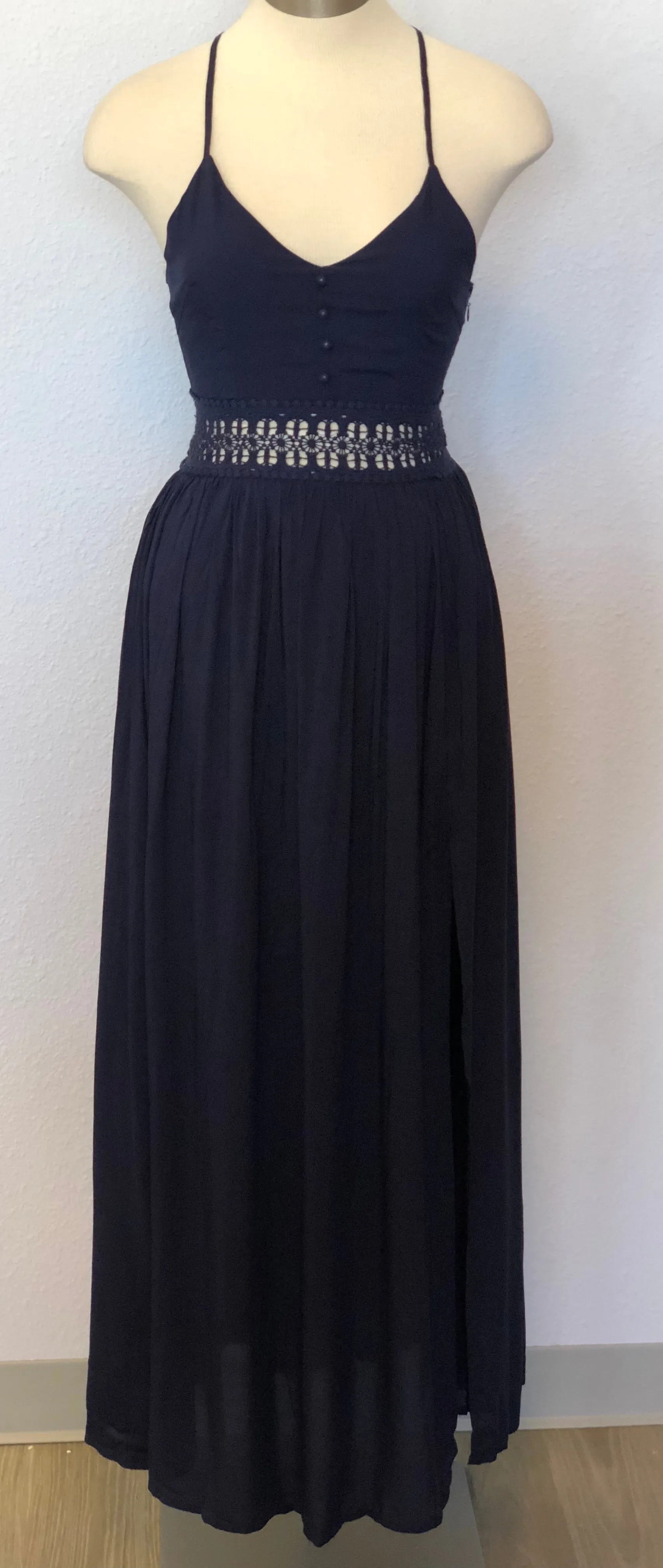 CROCHET CAMI DRESS