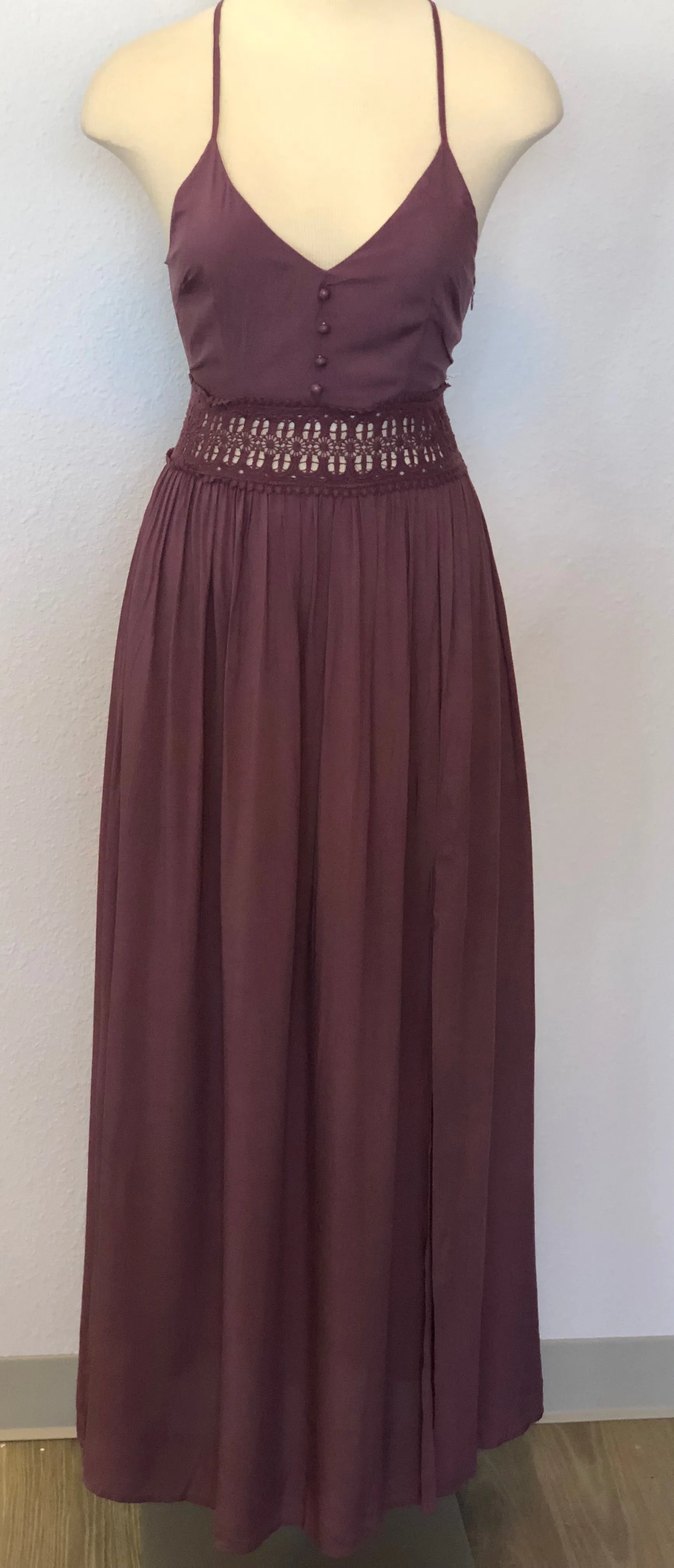 CROCHET CAMI DRESS