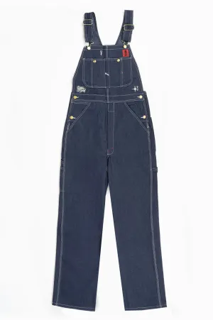 DICKIES X ESTEVAN ORIOL DENIM BIB OVERALLS INDIGO BLUE