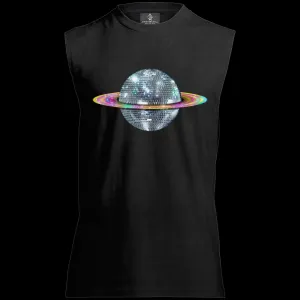‘Disco Planet’ Lenticular Muscle Tee