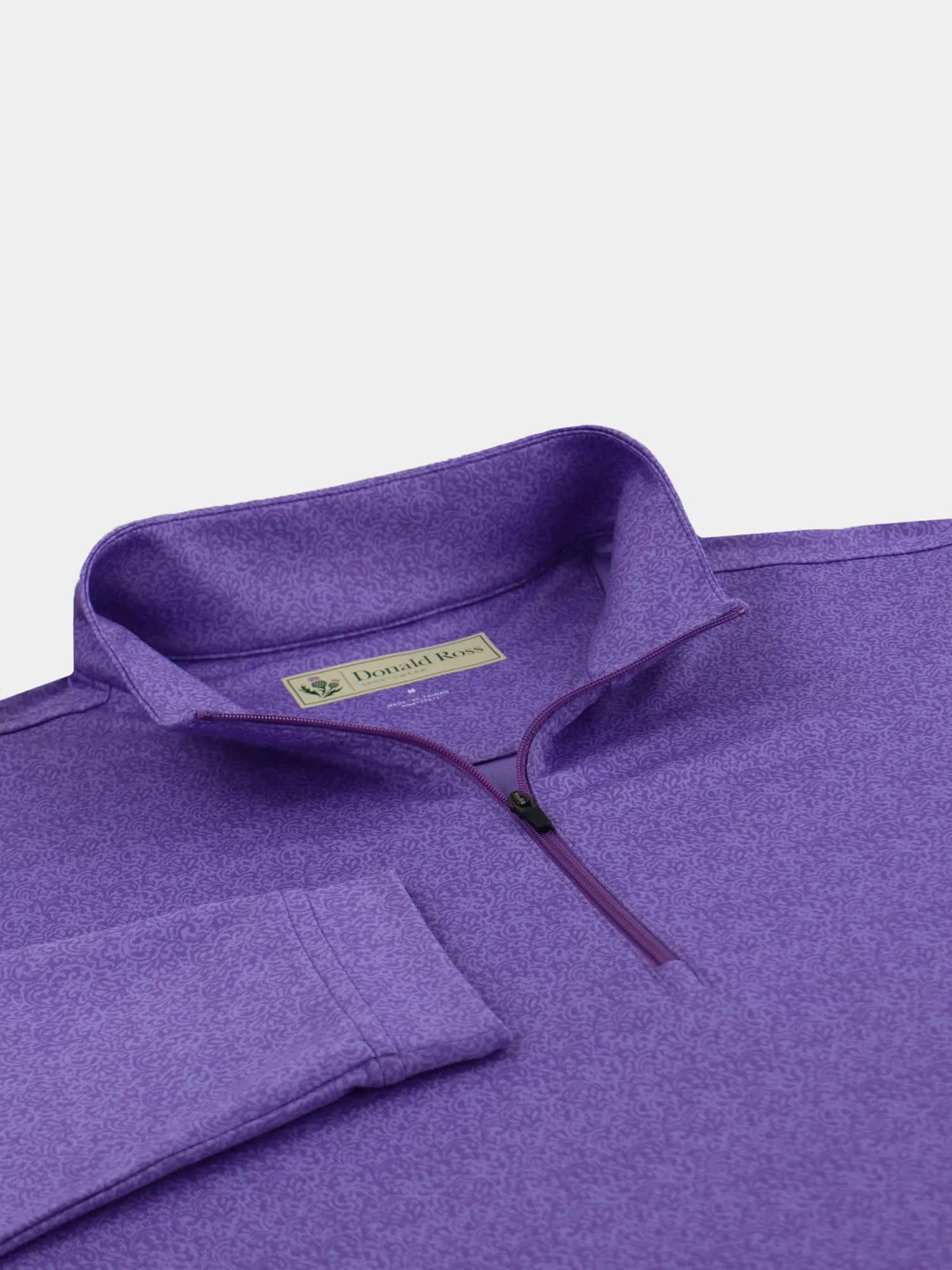 Donald Ross Mens Classic Fit Cromarty Pullover - LILAC