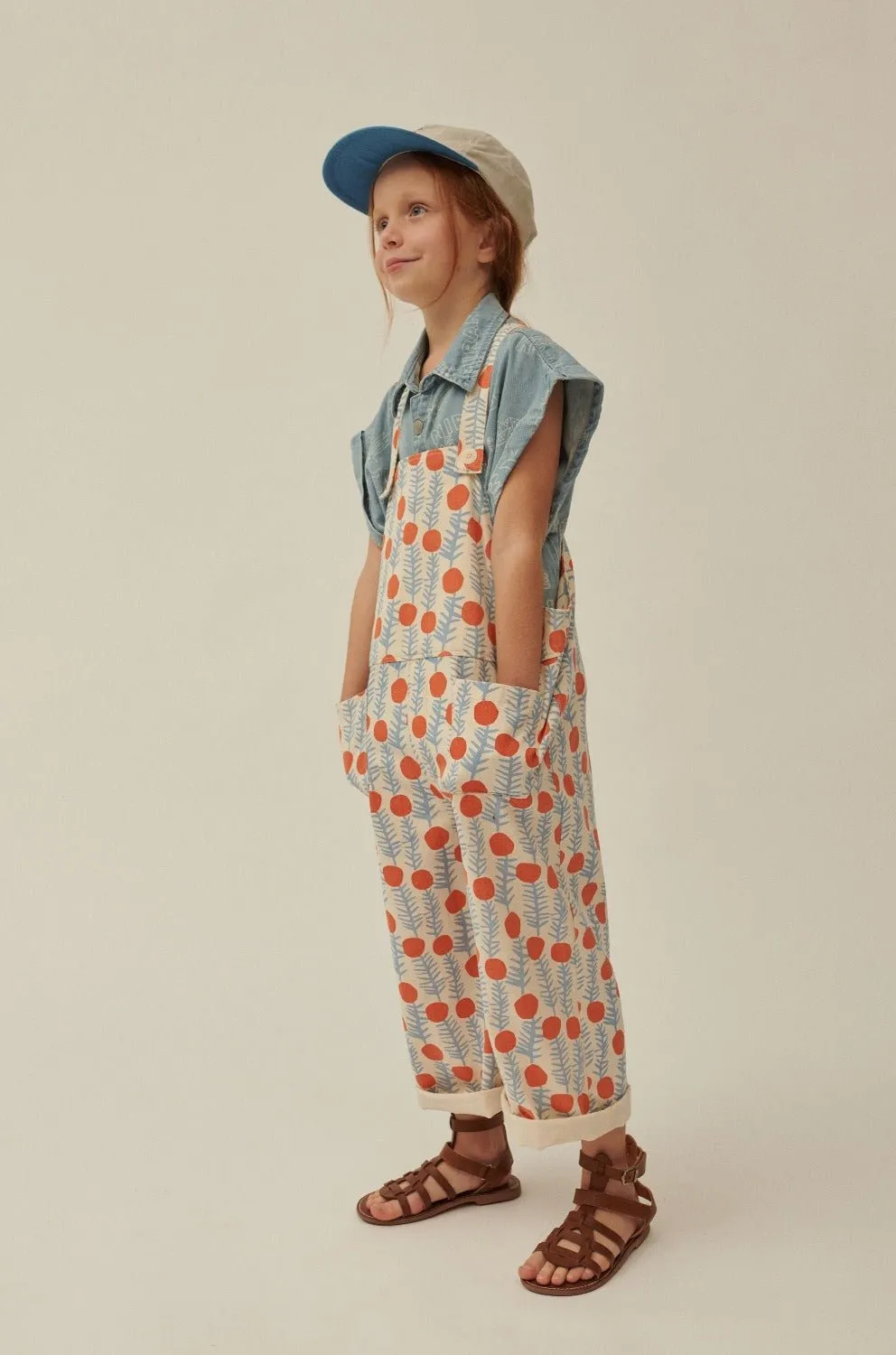 Dot Candy Wide Leg Overalls by Jelly Mallow