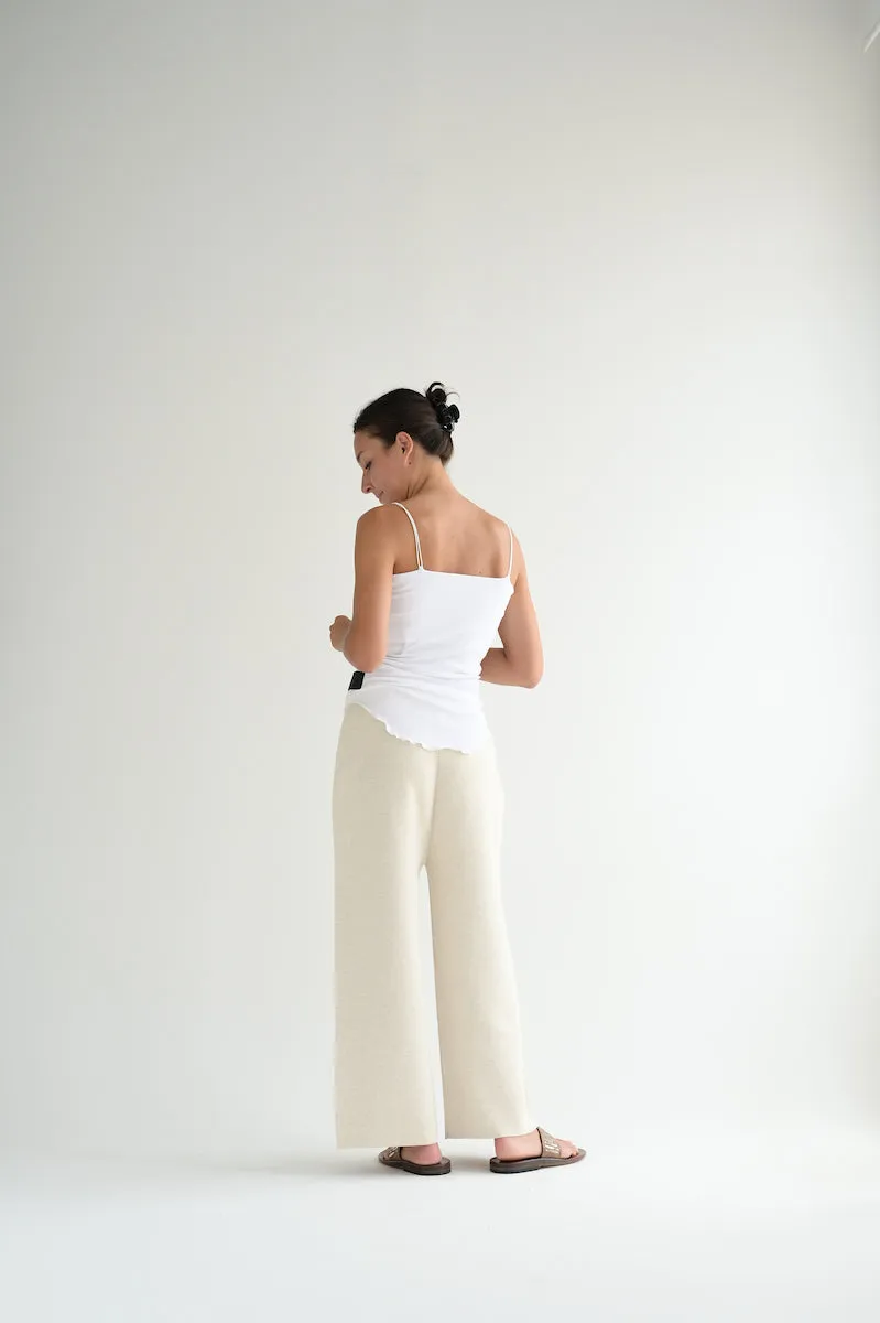 Double Knit Pants in Hessian