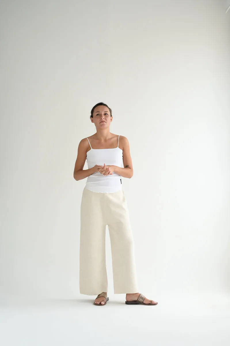 Double Knit Pants in Hessian