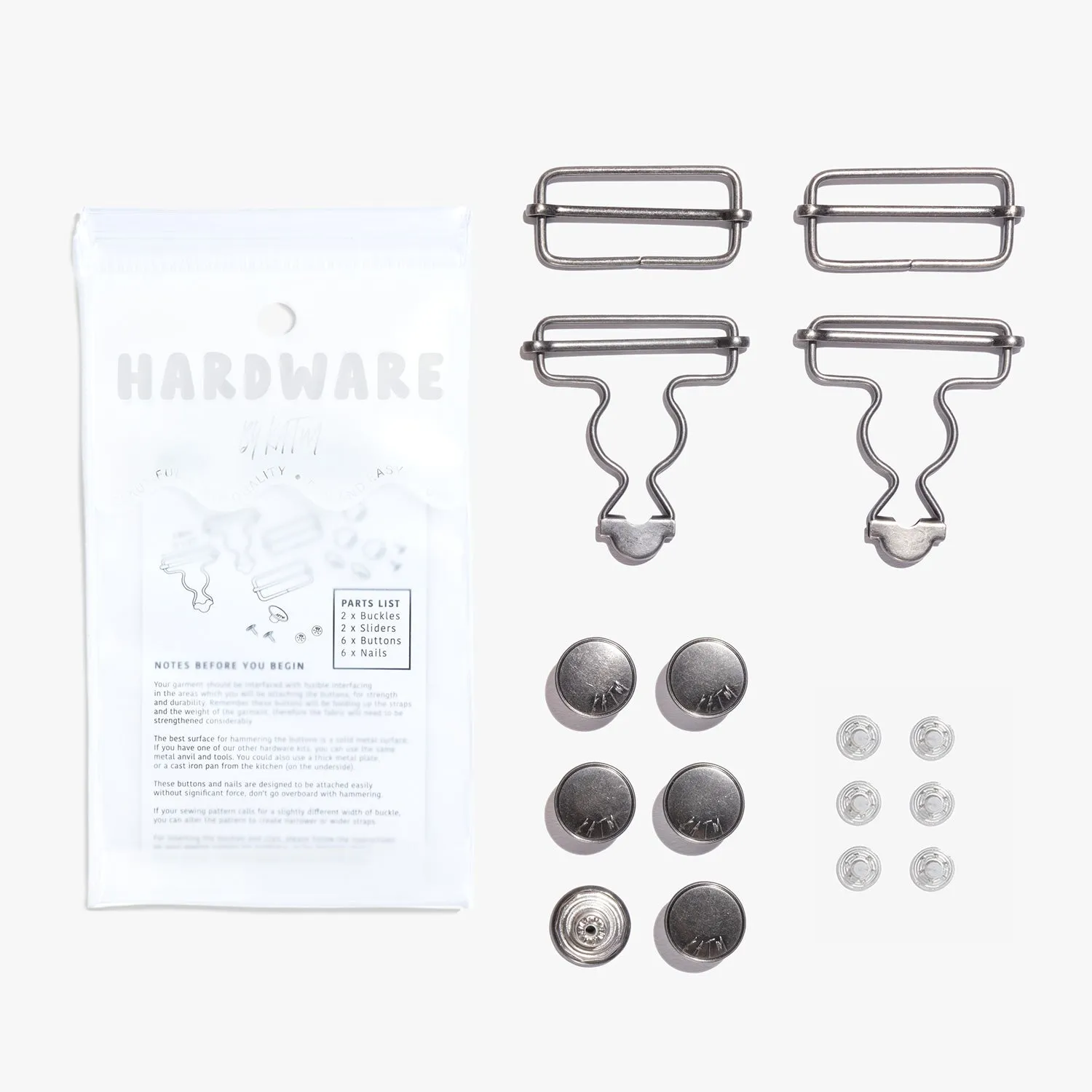 Dungarees Kit | Pewter