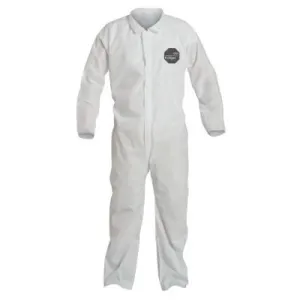 DuPont™ Proshield 10 Coveralls White with Open Wrists and Ankles, White, 4X-Large, PB120SW-4XL