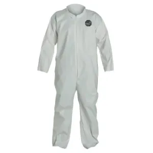 DuPont™ ProShield® NexGen Coverall, White, X-Large, With Collar, NG120S-XL