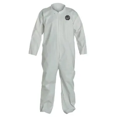DuPont™ ProShield® NexGen Coverall, White, X-Large, With Collar, NG120S-XL