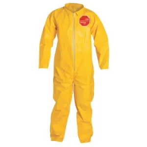 DuPont™ Tychem QC Coveralls, Yellow, Large, QC120S-L