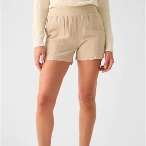 FAHERTY Arlie Day Shorts Linen Blend Safari Tan {X8}