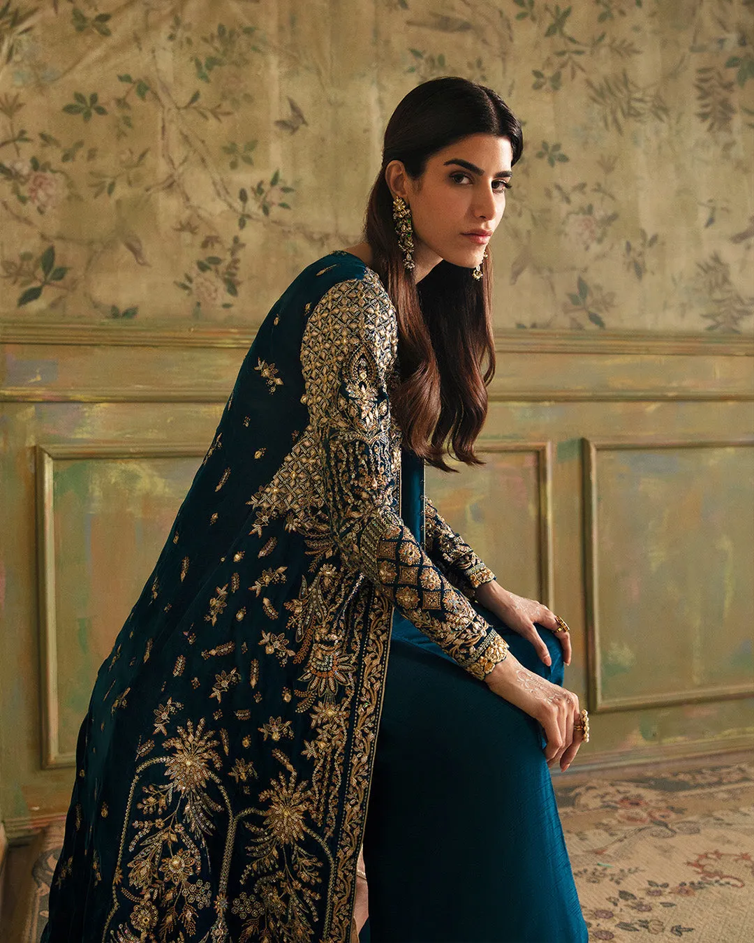 Faiza Saqlain | Manaar - Velvet Collection '23 | HAANIE