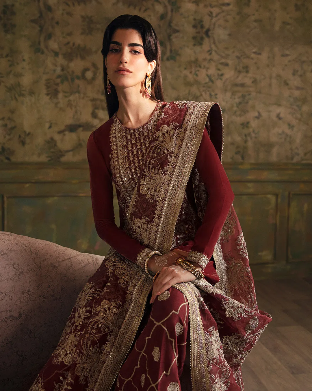 Faiza Saqlain | Manaar - Velvet Collection '23 | NEGAR